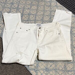 White Agolde jeans